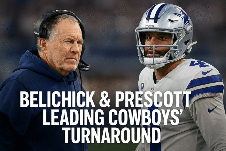 Belichick, Prescott & Cowboys: A Stunning Turnaround Bill Belichick and Dak Prescott provided the Dallas Cowboys with new life.